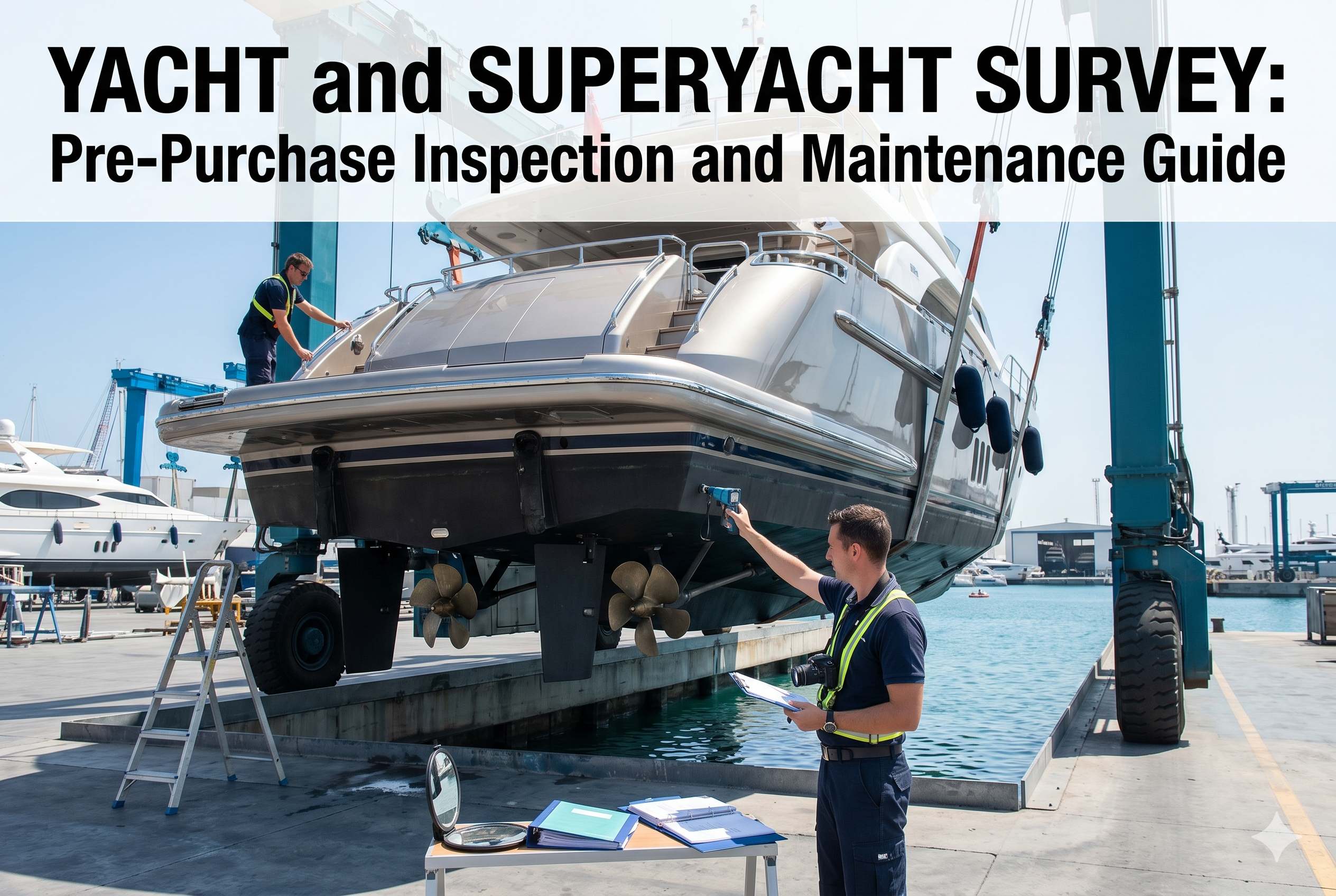 superyacht-pre-purchase-survey-marine-inspection-hull-haul-out