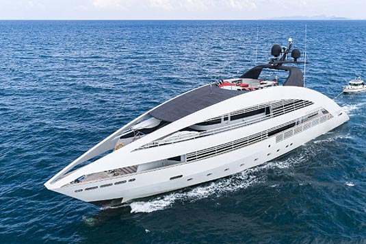 The 41m Rodriquez motor yacht Ocean Emerald has been sold